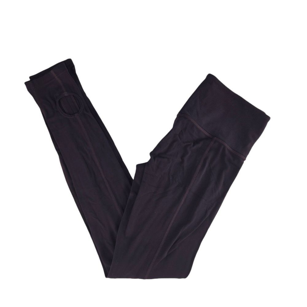 ATHLETA Barre Stirrup TightIn Powervita 353531 Womens SP (26x30)  Purple Legging